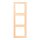 Jung LC983223 Rahmen 3-fach LC32060 (Duroplast lackiert) Ocre Les Couleurs® Le Corbusier
