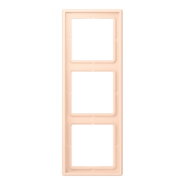 Jung LC983228 Rahmen 3-fach LC32091 (Duroplast lackiert) Rose Pâle Les Couleurs® Le Corbusier