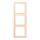 Jung LC983228 Rahmen 3-fach LC32091 (Duroplast lackiert) Rose Pâle Les Couleurs® Le Corbusier