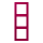 Jung LC983230 Rahmen 3-fach LC32101 (Duroplast lackiert) Rouge Rubia Les Couleurs® Le Corbusier