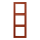 Jung LC983232 Rahmen 3-fach LC32110 (Duroplast lackiert) LOcre Rouge Les Couleurs® Le Corbusier