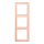Jung LC983234 Rahmen 3-fach LC32112 (Duroplast lackiert) LOcre Rouge Clair Les Couleurs® Le Corbusier
