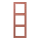 Jung LC983236 Rahmen 3-fach LC32121 (Duroplast lackiert) Terre Sienne Brique Les Couleurs® Le Corbusier