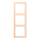Jung LC983238 Rahmen 3-fach LC32123 (Duroplast lackiert) Terre Sienne Pâle Les Couleurs® Le Corbusier