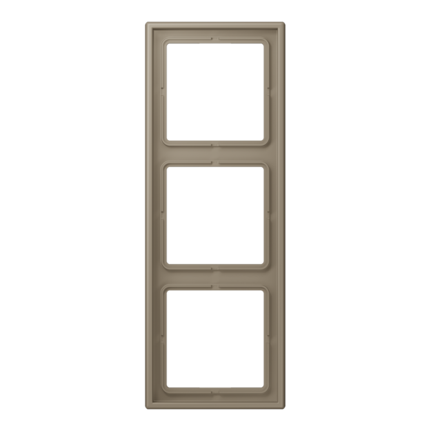 Jung LC983242 Rahmen 3-fach LC32141 (Duroplast lackiert) Ombre Naturelle Moyenne Les Couleurs® Le Corbusier