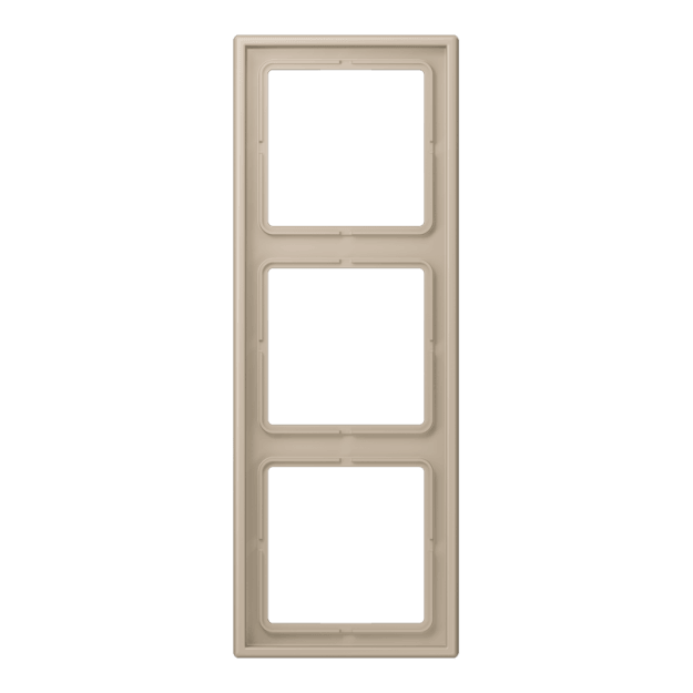 Jung LC983243 Rahmen 3-fach LC32142 (Duroplast lackiert) Ombre Naturelle Claire Les Couleurs® Le Corbusier