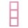 Jung LC983246 Rahmen 3-fach LC4320C (Duroplast lackiert) Rose Vif Les Couleurs® Le Corbusier