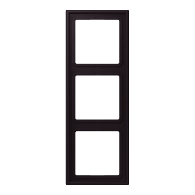 Jung LC983248 Rahmen 3-fach LC4320E (Duroplast lackiert) Noir DIvoire Les Couleurs® Le Corbusier
