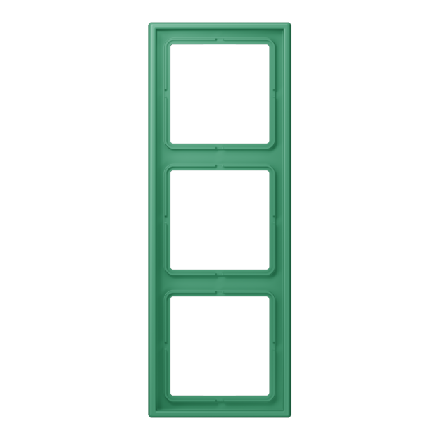 Jung LC983250 Rahmen 3-fach LC4320G (Duroplast lackiert) Vert 59 Les Couleurs® Le Corbusier