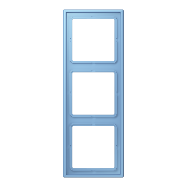 Jung LC983256 Rahmen 3-fach LC4320N (Duroplast lackiert) Bleu Céruléen 59 Les Couleurs® Le Corbusier