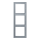 Jung LC983257 Rahmen 3-fach LC4320O (Duroplast lackiert) Gris Clair 59 Les Couleurs® Le Corbusier
