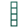 Jung LC984216 Rahmen 4-fach LC32040 (Duroplast lackiert) Vert Anglais Les Couleurs® Le Corbusier