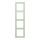 Jung LC984218 Rahmen 4-fach LC32042 (Duroplast lackiert) Vert Anglâis Pale Les Couleurs® Le Corbusier