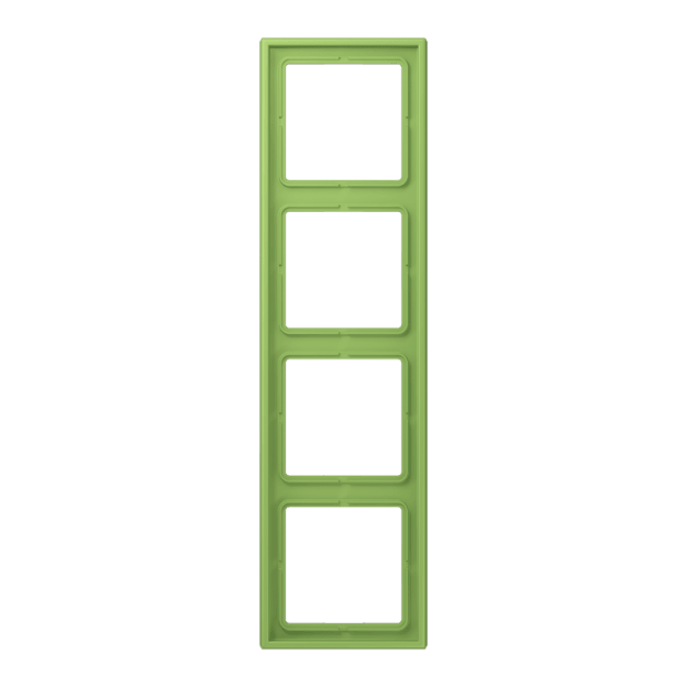 Jung LC984220 Rahmen 4-fach LC32051 (Duroplast lackiert) Vert 31 Les Couleurs® Le Corbusier