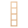 Jung LC984237 Rahmen 4-fach LC32122 (Duroplast lackiert) Terre Sienne Claire 31 Les Couleurs® Le Corbusier