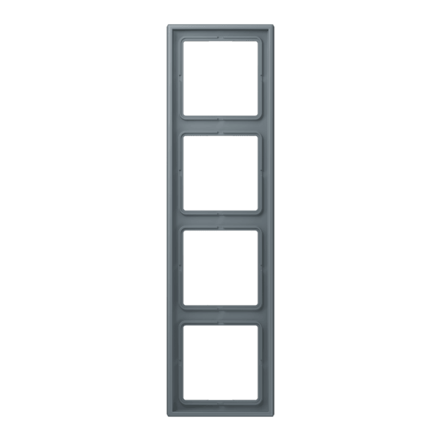 Jung LC984251 Rahmen 4-fach LC4320H (Duroplast lackiert) Gris 59 Les Couleurs® Le Corbusier