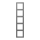 Jung LC985203 Rahmen 5-fach LC32011 (Duroplast lackiert) Gris 31 Les Couleurs® Le Corbusier