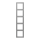 Jung LC985204 Rahmen 5-fach LC32012 (Duroplast lackiert) Gris Moyen Les Couleurs® Le Corbusier
