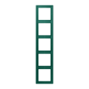 Jung LC985216 Rahmen 5-fach LC32040 (Duroplast lackiert)...