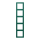 Jung LC985216 Rahmen 5-fach LC32040 (Duroplast lackiert) Vert Anglais Les Couleurs® Le Corbusier