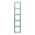 Jung LC985217 Rahmen 5-fach LC32041 (Duroplast lackiert) Vert Anglais Clair Les Couleurs® Le Corbusier