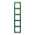 Jung LC985219 Rahmen 5-fach LC32050 (Duroplast lackiert) Vert Foncé Les Couleurs® Le Corbusier