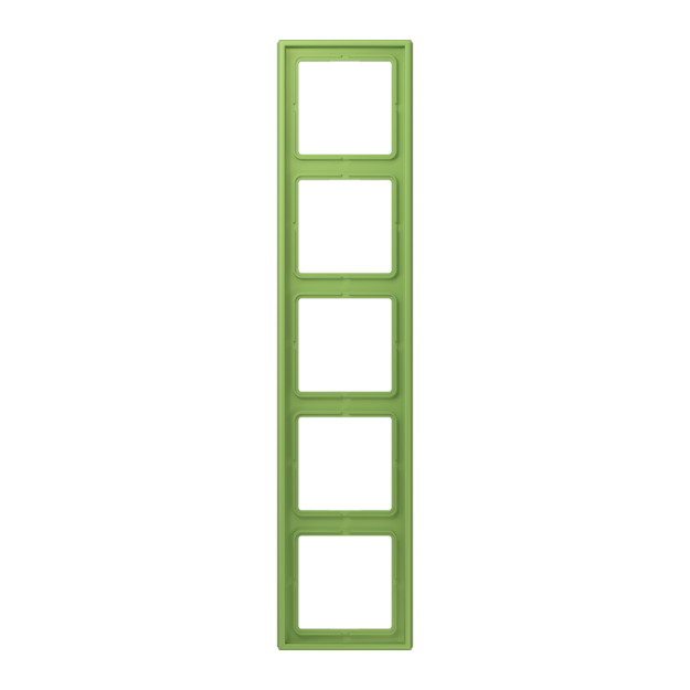 Jung LC985220 Rahmen 5-fach LC32051 (Duroplast lackiert) Vert 31 Les Couleurs® Le Corbusier