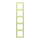 Jung LC985222 Rahmen 5-fach LC32053 (Duroplast lackiert) Vert Jaune Clair Les Couleurs® Le Corbusier