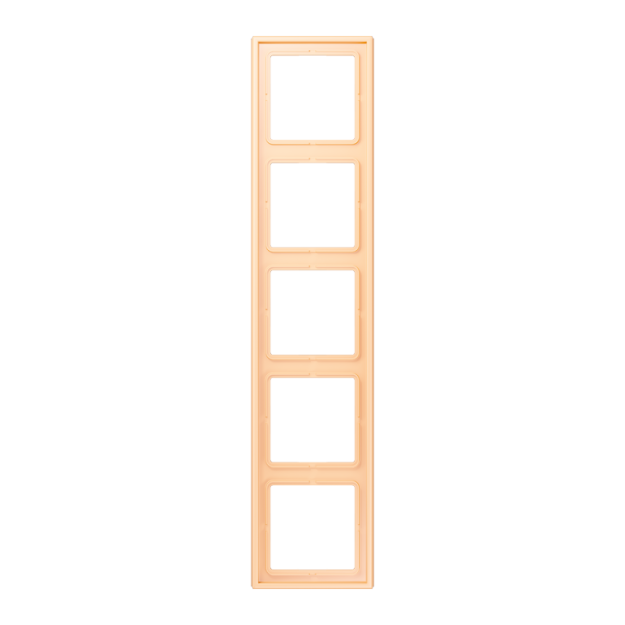 Jung LC985223 Rahmen 5-fach LC32060 (Duroplast lackiert) Ocre Les Couleurs® Le Corbusier