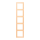 Jung LC985223 Rahmen 5-fach LC32060 (Duroplast lackiert) Ocre Les Couleurs® Le Corbusier