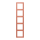Jung LC985233 Rahmen 5-fach LC32111 (Duroplast lackiert) LOcre Rouge Moyen Les Couleurs® Le Corbusier