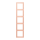 Jung LC985234 Rahmen 5-fach LC32112 (Duroplast lackiert) LOcre Rouge Clair Les Couleurs® Le Corbusier