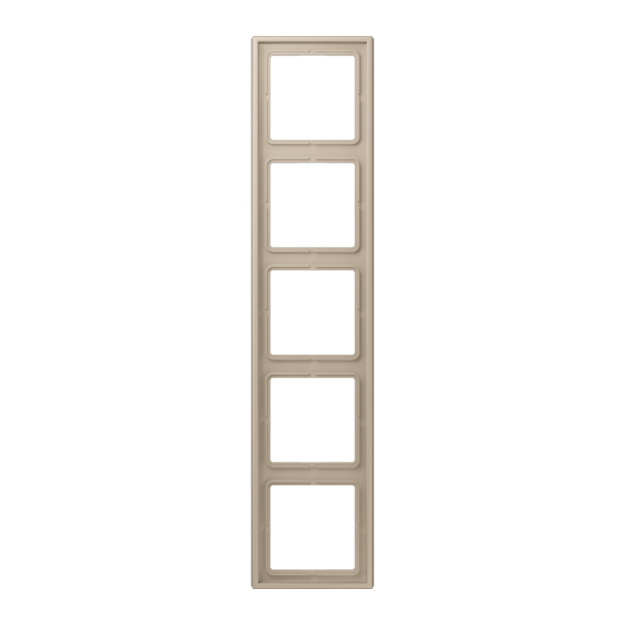 Jung LC985243 Rahmen 5-fach LC32142 (Duroplast lackiert) Ombre Naturelle Claire Les Couleurs® Le Corbusier
