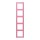 Jung LC985246 Rahmen 5-fach LC4320C (Duroplast lackiert) Rose Vif Les Couleurs® Le Corbusier