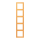 Jung LC985254 Rahmen 5-fach LC4320L (Duroplast lackiert) Ocre Jaune Clair Les Couleurs® Le Corbusier