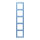 Jung LC985256 Rahmen 5-fach LC4320N (Duroplast lackiert) Bleu Céruléen 59 Les Couleurs® Le Corbusier