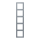 Jung LC985257 Rahmen 5-fach LC4320O (Duroplast lackiert) Gris Clair 59 Les Couleurs® Le Corbusier