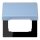 Jung LC990BFKL207 Klappdeckel LC32021 (Thermoplast lackiert) Outremer Moyen Les Couleurs® Le Corbusier