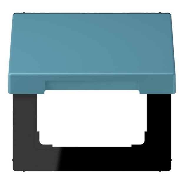 Jung LC990BFKL212 Klappdeckel LC32031 (Thermoplast lackiert) Céruléen Vif Les Couleurs® Le Corbusier