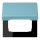 Jung LC990BFKL213 Klappdeckel LC32032 (Thermoplast lackiert) Céruléen Moyen Les Couleurs® Le Corbusier