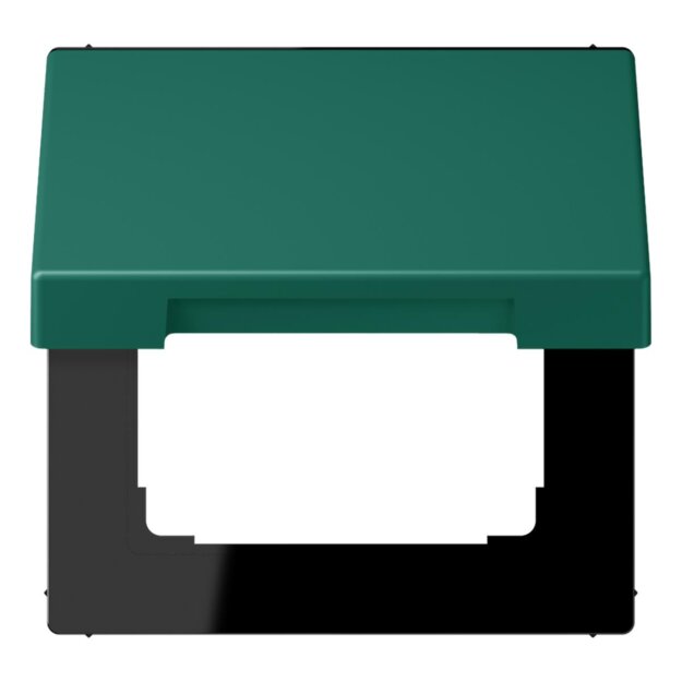 Jung LC990BFKL216 Klappdeckel LC32040 (Thermoplast lackiert) Vert Anglais Les Couleurs® Le Corbusier