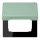 Jung LC990BFKL217 Klappdeckel LC32041 (Thermoplast lackiert) Vert Anglais Clair Les Couleurs® Le Corbusier
