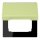 Jung LC990BFKL222 Klappdeckel LC32053 (Thermoplast lackiert) Vert Jaune Clair Les Couleurs® Le Corbusier