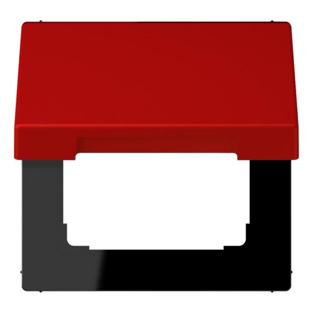 Jung LC990BFKL227 Klappdeckel LC32090 (Thermoplast lackiert) Rouge Vermillon 31 Les Couleurs® Le Corbusier
