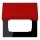 Jung LC990BFKL227 Klappdeckel LC32090 (Thermoplast lackiert) Rouge Vermillon 31 Les Couleurs® Le Corbusier