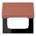 Jung LC990BFKL236 Klappdeckel LC32121 (Thermoplast lackiert) Terre Sienne Brique Les Couleurs® Le Corbusier