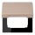 Jung LC990BFKL240 Klappdeckel LC32131 (Thermoplast lackiert) Ombre Brûlée Claire Les Couleurs® Le Corbusier