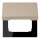 Jung LC990BFKL243 Klappdeckel LC32142 (Thermoplast lackiert) Ombre Naturelle Claire Les Couleurs® Le Corbusier