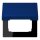 Jung LC990BFKL261 Klappdeckel LC4320T (Thermoplast lackiert) Bleu Outremer Foncé Les Couleurs® Le Corbusier