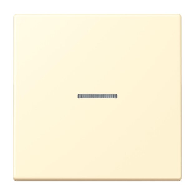 Jung LC990KO5201 Wippe 1-fach mit Lichtleiter LC32001 (Duroplast lackiert) Blanc Les Couleurs® Le Corbusier